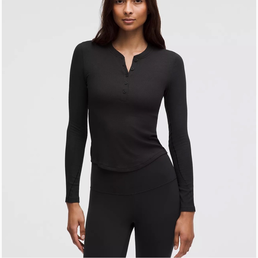 NWT Hold Tight Long-Sleeve Henley Lululemon